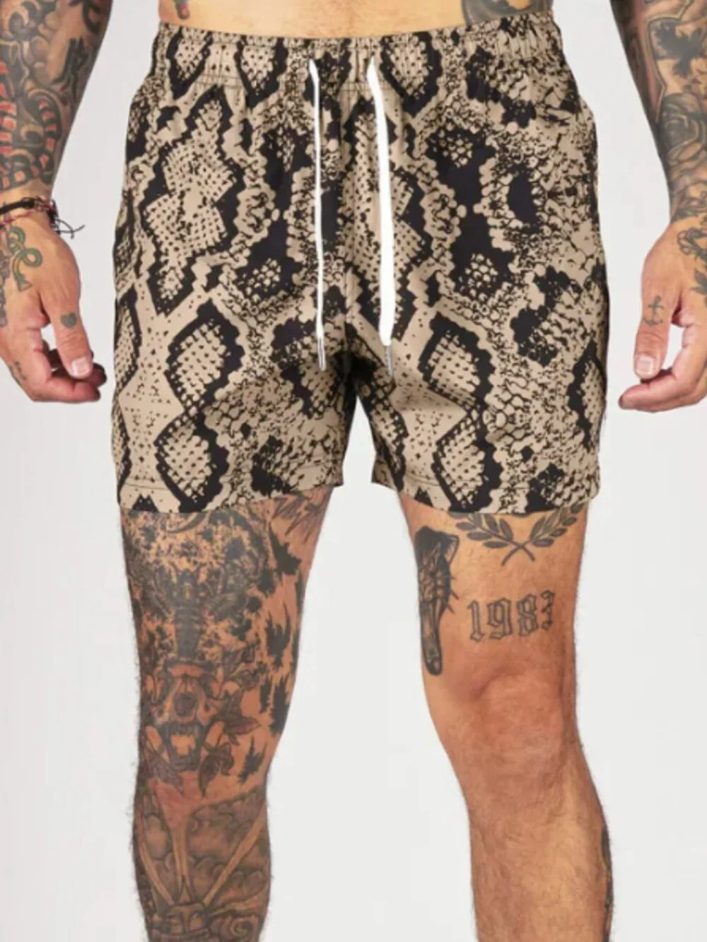 Cove Snakeskin Sand Shorts, 30W, 5